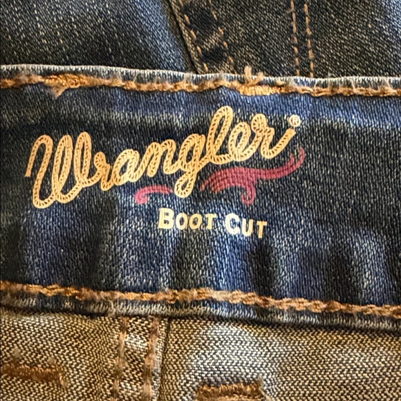 WRANGLER RETRO® MAE MID RISE BOOTCUT WESTERN JEAN SIZE 35x34 - Picture 8 of 10